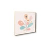 Floral Art Quartet Canvas Wall Painting Set of 4 Gold Frame