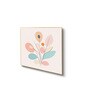 Floral Art Quartet Canvas Wall Painting Set of 4 Gold Frame