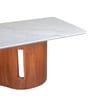 Soren 6 Seater MarbleTop Dining Table Soren 6 Seater MarbleTop Dining Table