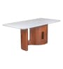 Soren 6 Seater MarbleTop Dining Table Soren 6 Seater MarbleTop Dining Table