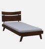 Sorrento Solid Wood Single Bed In Tubbaq Finish