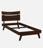 Sorrento Solid Wood Single Bed In Tubbaq Finish