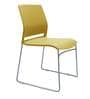 SOS Plastic Chair in Yellow Colour