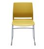 SOS Plastic Chair in Yellow Colour