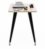 SOS Hock Study Table in Classic Cherry & Black Finish