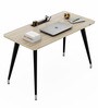 SOS Hock Study Table in Classic Cherry & Black Finish