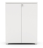 SOS File Cabinet in Everest White Finish with Lock