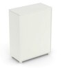 SOS File Cabinet in Everest White Finish with Lock