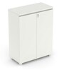 SOS File Cabinet in Everest White Finish with Lock