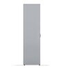 SOS Liteoffice Full Height Storage Cabinet With Adjustable Shelves in Silver Grey Finish