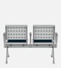 SOS Amigo Metal 2 Seater Guest Chair in Blue Colour
