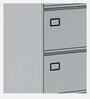 SOS Metal File Cabinet in Silver Grey Finish