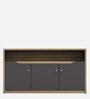 SOS File Cabinet in Classic Cherry & Slate Grey Finish with Lock