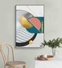 Soulful Multicolour Engineered Wood Framed Canvas Wall Painting