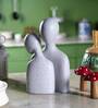 Soulmates Grey Resin (Pack Of 2) Figurine