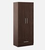 Souma 2 Door Wardrobe in Regato Walnut Finish with Drawer