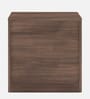 Souma Bedside Table in Regato Walnut Finish with Drawer