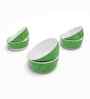 Soup Bowl Set -BANANA LEAF WHITE (4.5") , Stain Free, Glazed Finish, Pure Melamine ,6 Nos.