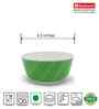 Soup Bowl Set -BANANA LEAF WHITE (4.5") , Stain Free, Glazed Finish, Pure Melamine ,6 Nos.