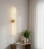 Sovereign Gold Profile Tube LED Wall Sconce Light