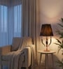 Sovereign Noir Metal & Cloth Table Lamp with Black Shade