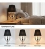 Sovereign Noir Metal & Cloth Table Lamp with Black Shade