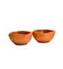 Sowpeace Premium Set of 2 Terracotta Square Serving Bowls
