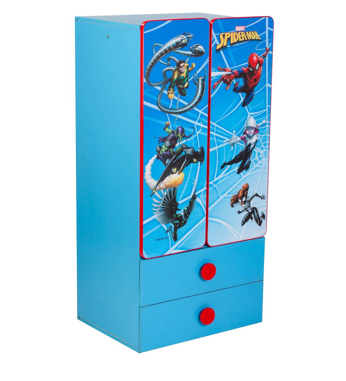 Buy Spiderman Toddler Wardrobe by YiPi Disney Online 2 Door Wardrobes
