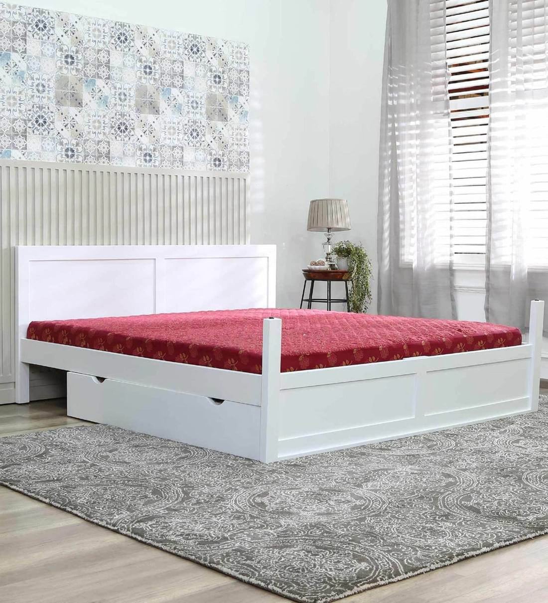 Buy Spiral 4 Inch King Size (78x60) Foam Mattress by