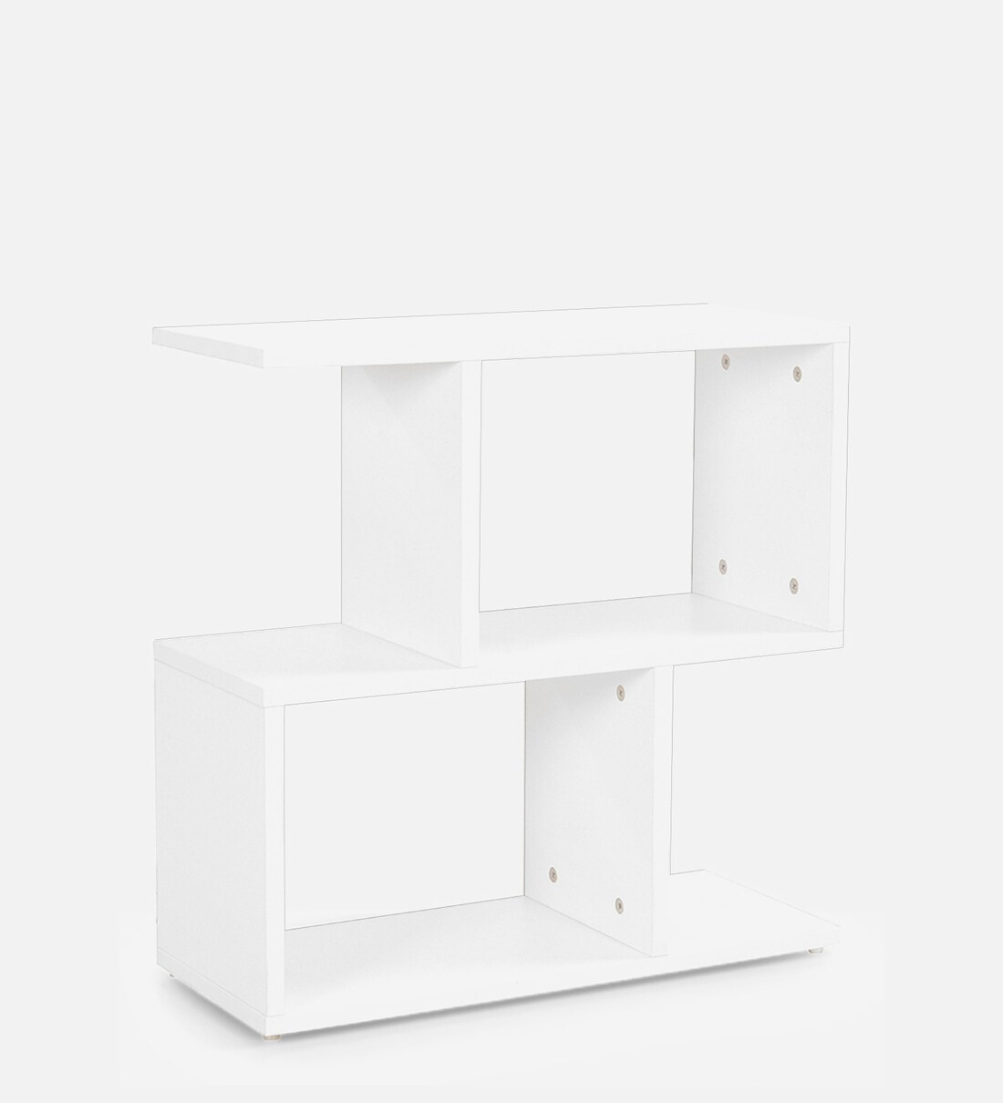 Buy Spiro End Table in Frosty White Colour by Comfold Online Modern