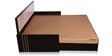 Spike Queen Size Pull-Out Sofa Cum Bed with Storage & Mattress in Beige Colour