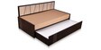 Spike Queen Size Pull-Out Sofa Cum Bed with Storage & Mattress in Beige Colour