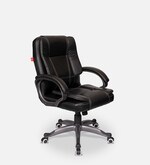 Buy Spacex Mid Back Executive Chair In Black Colour By Rose Furniture Online Mid Back