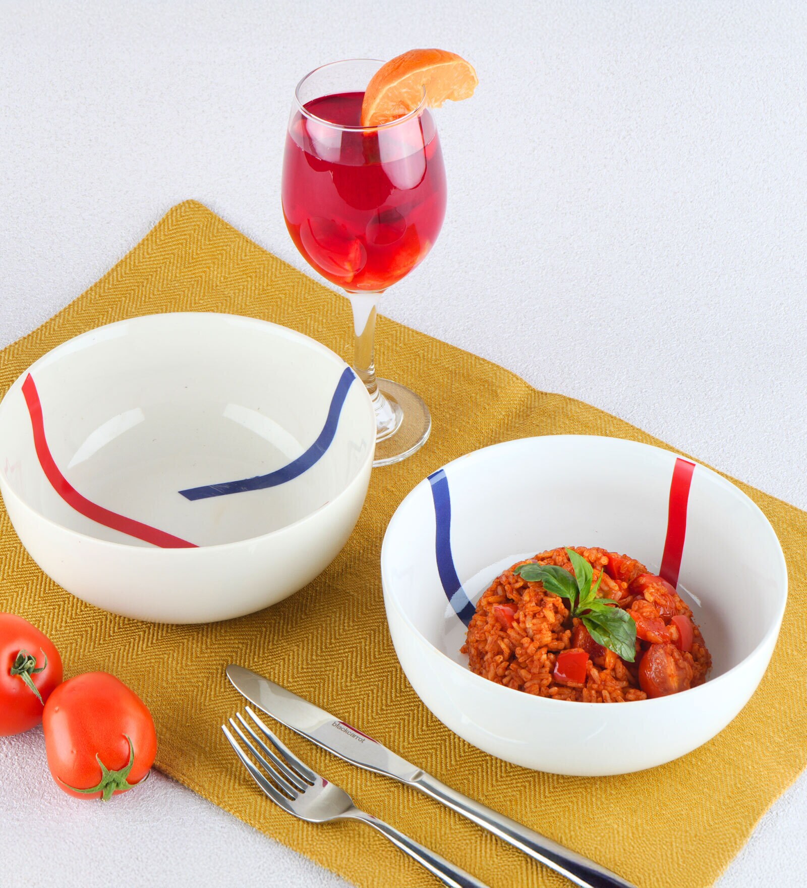 (Set Of 2) Spanish Porcelain Snack Bowl (White)