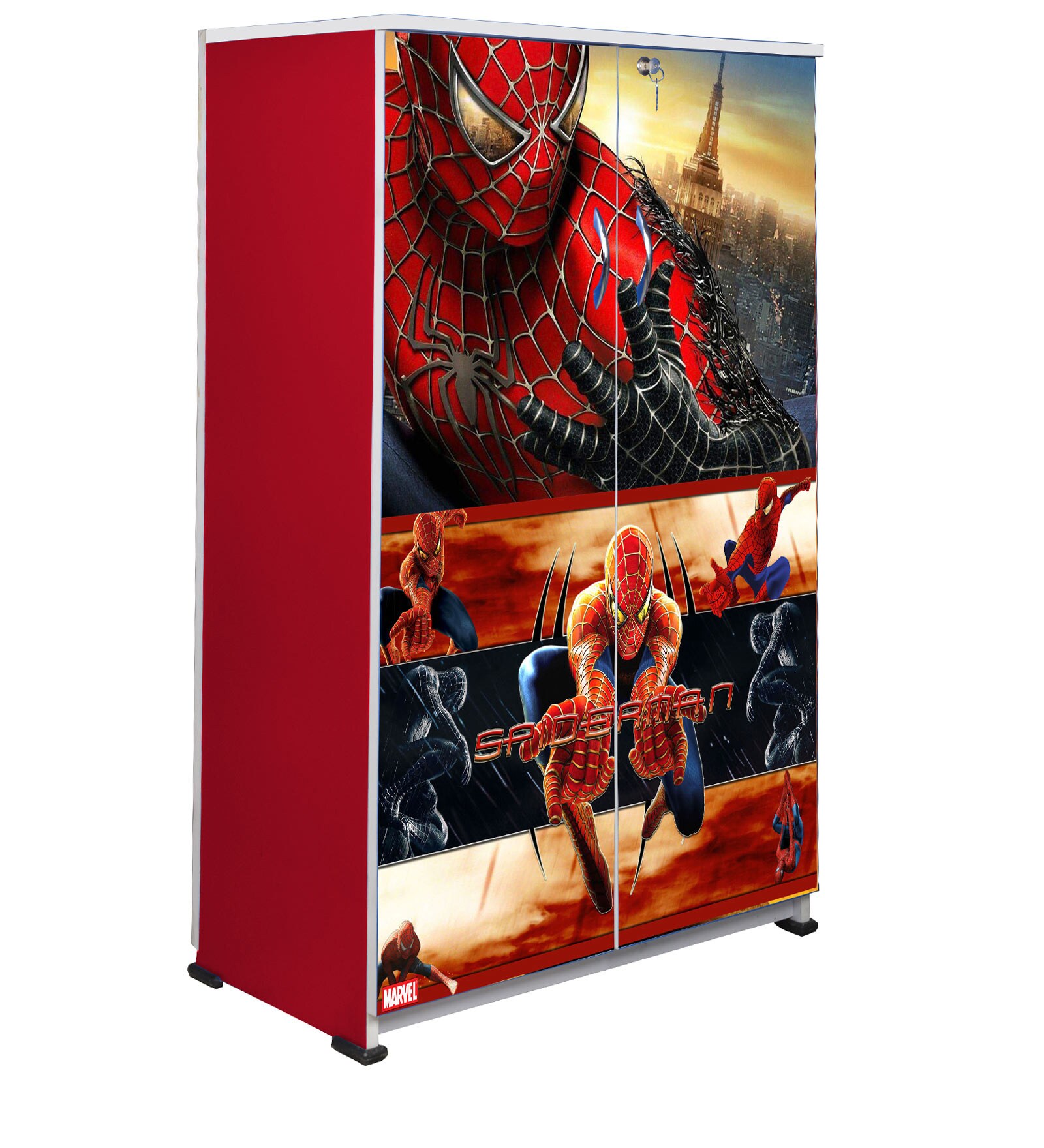 Buy Spiderman Kids Wardrobe by BigSmile Furniture Online Kids