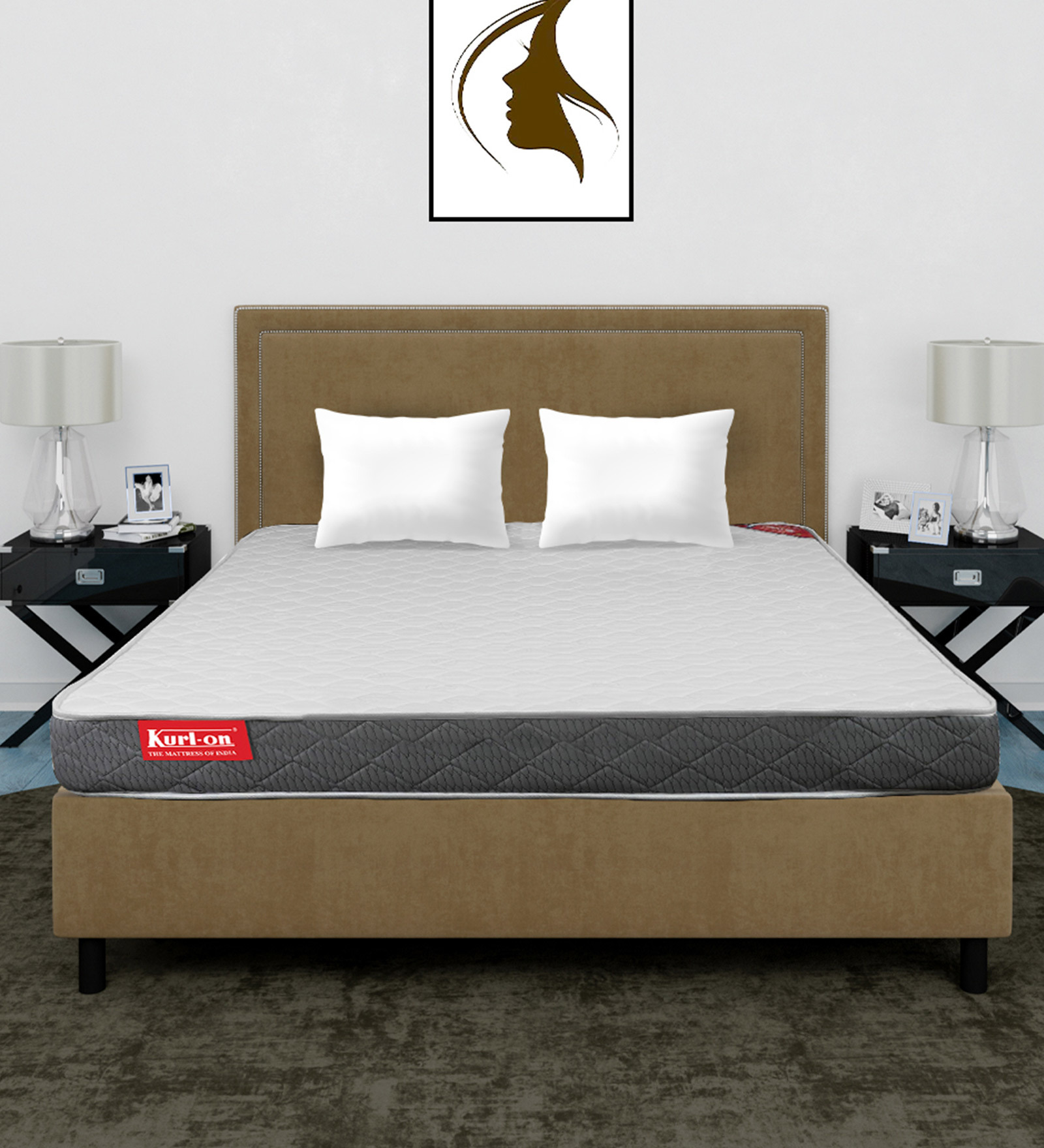 Spinel 7 Inch Bonded Foam King Size Mattress