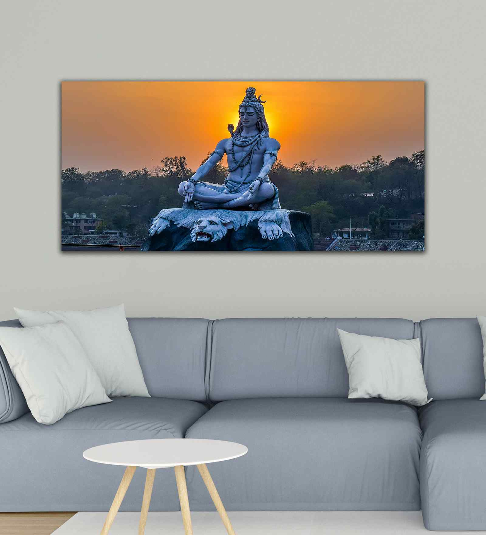 Spiritual Lord Shiva Wall Painting