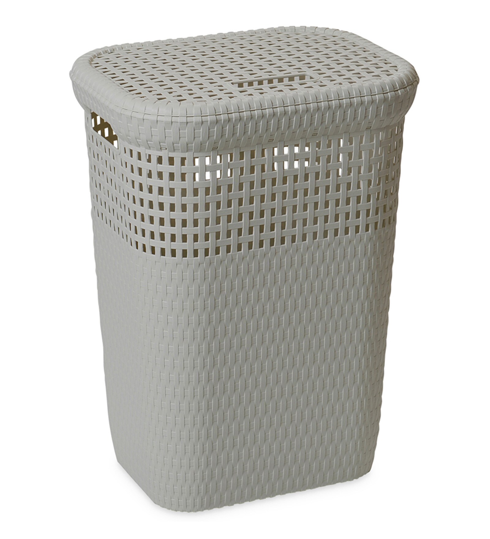 Buy Spread Plastic 60 L Grey Laundry Basket Online Discontinued