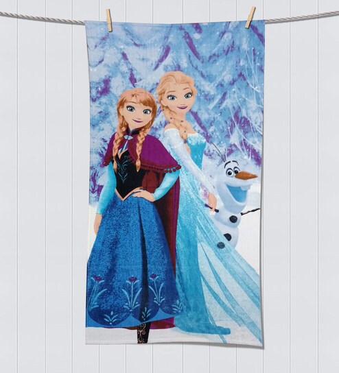 Buy Disney Frozen Lavender Bath Towel By Spaces Online Kids