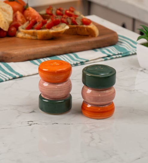 Set of 2 Spice & Sage Salt & Pepper Shaker