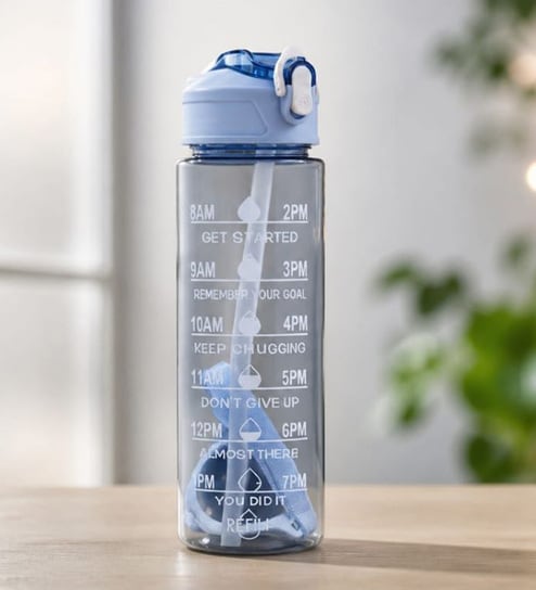 Sports Transparent Blue 900ml Bottle