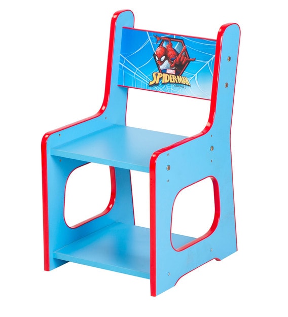Buy Spiderman Theme Desk & Chair with Adjustable Height Feature by Yipi