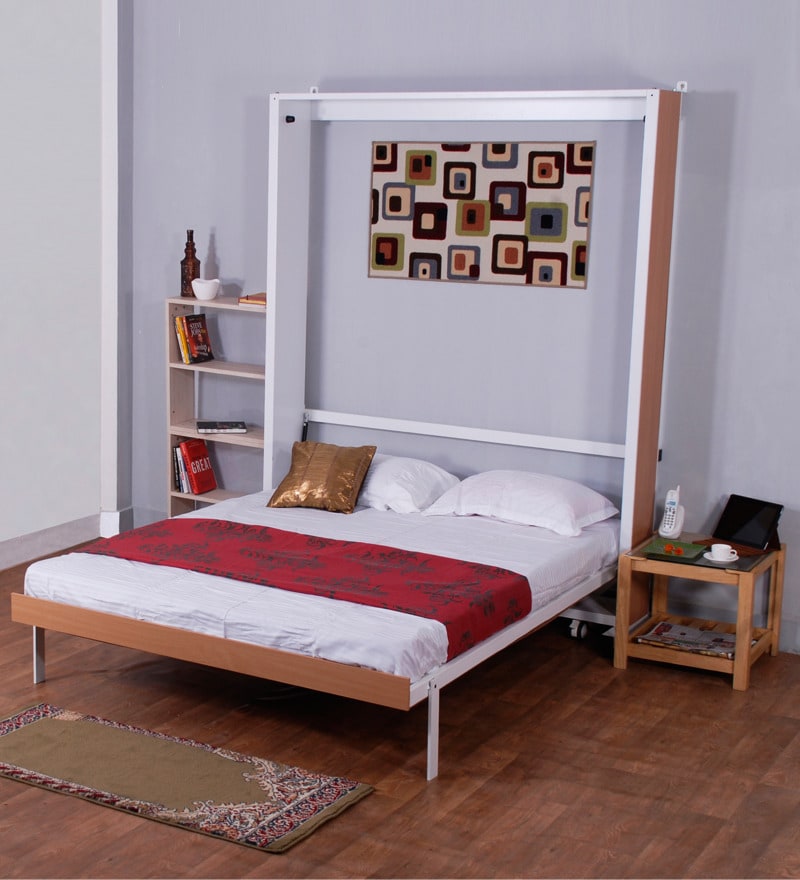 pepperfry wall bed