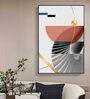 Space Inkjet Multicolour Engineered Wood Framed Canvas Wall Painting