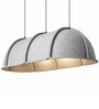 Space Ship   Grey  Luxury Acoustic Pendant Light (4 ft