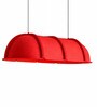 Space Ship   Red Luxury Acoustic Pendant Light (4 ft