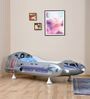 Spaceship Car Bed In Grey Colour