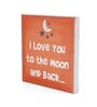 Spaceship Multicolour Canvas Set Of 3 Wall Art