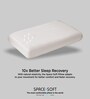 Spacesoft Memory Foam 16 x 25 Inch Sleeping Pillow (Pack of 2)