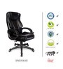 SpaceX Leatherette Executive Chair in Black Colour